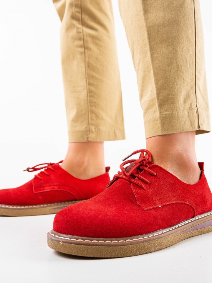 Scarpe casual Rosse Romena - Img 1