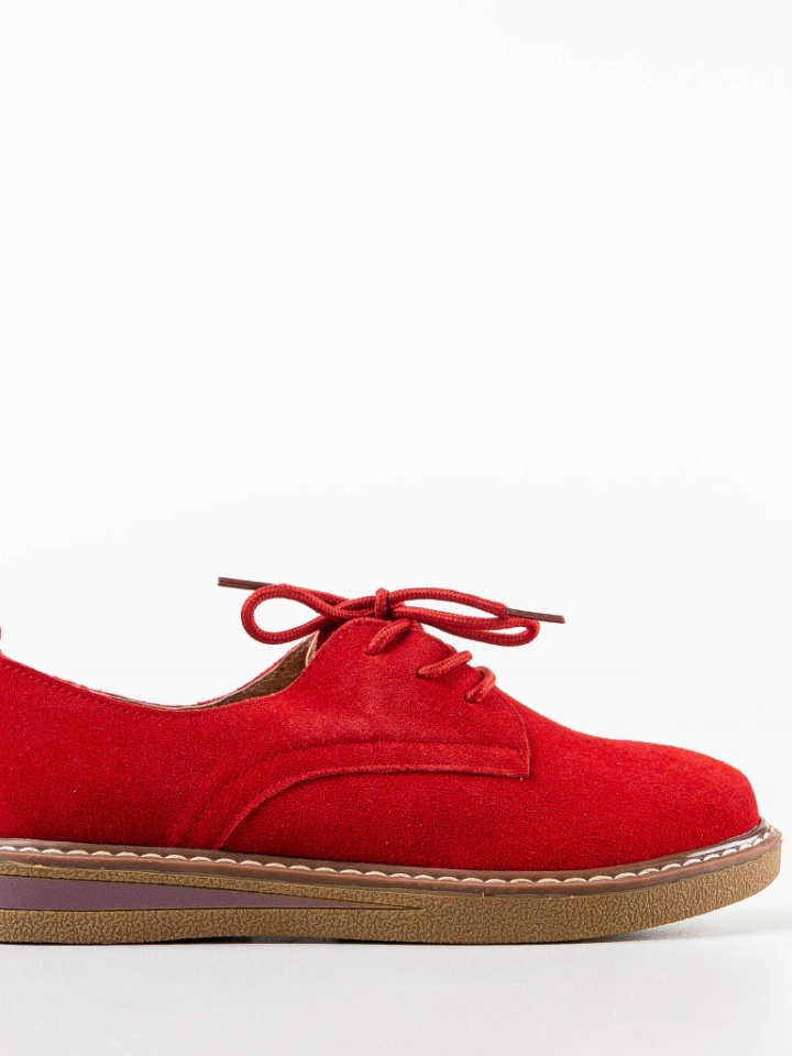 Scarpe casual Rosse Romena - Img 10