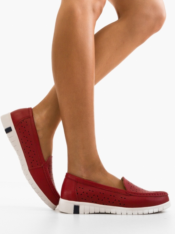 Scarpe casual Rosse Skrell - Img 1