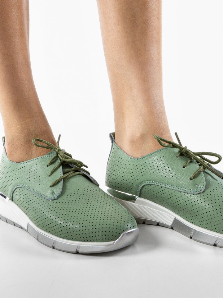 Scarpe casual Verde Albert - Img 2