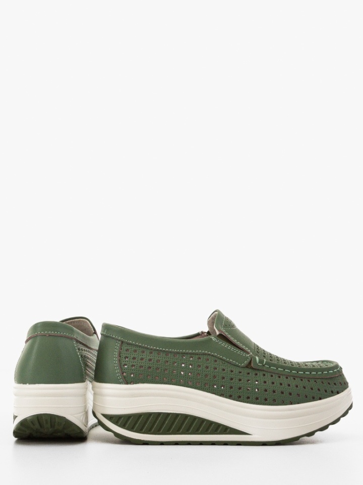 Scarpe casual Verde Bicaz - Img 4