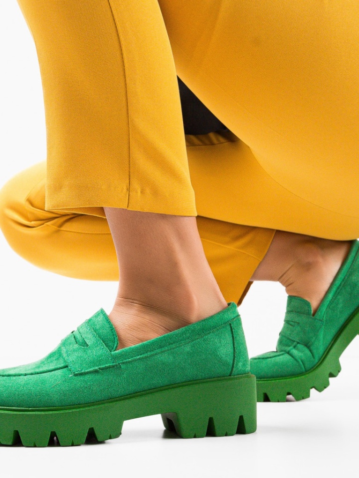 Scarpe casual Verde Gyna - Img 4