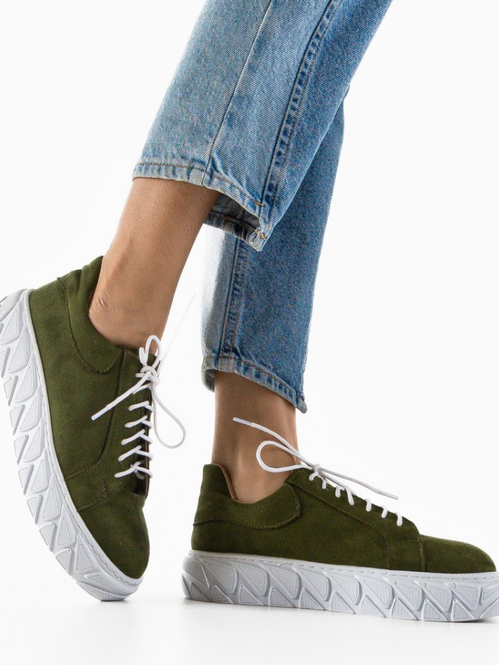Scarpe casual Verde Ismael - Img 1