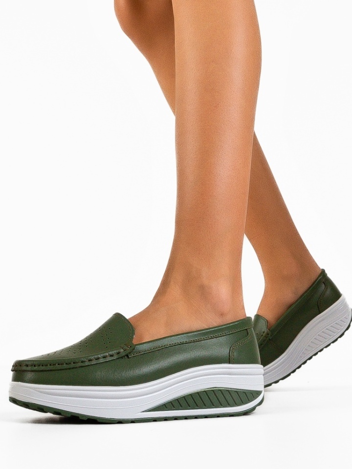 Scarpe casual Verde Musta - Img 3
