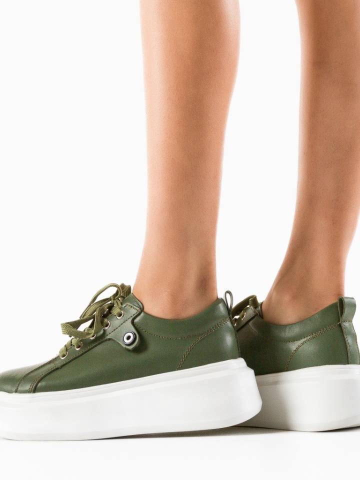 Scarpe casual Verde Nuandre - Img 10