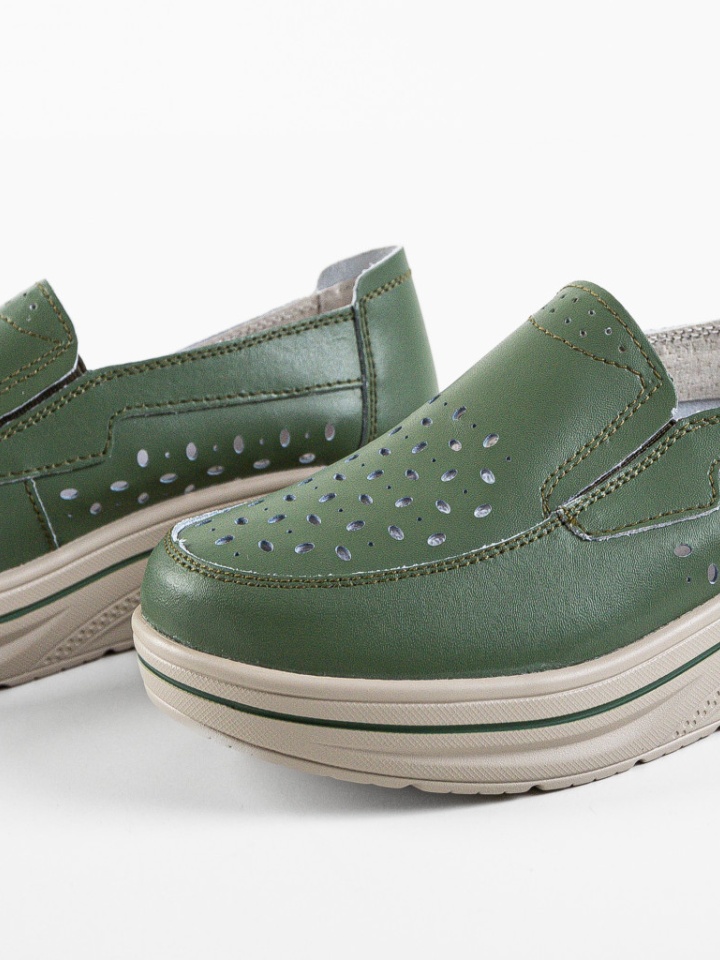 Scarpe casual Verde Olifram - Img 5