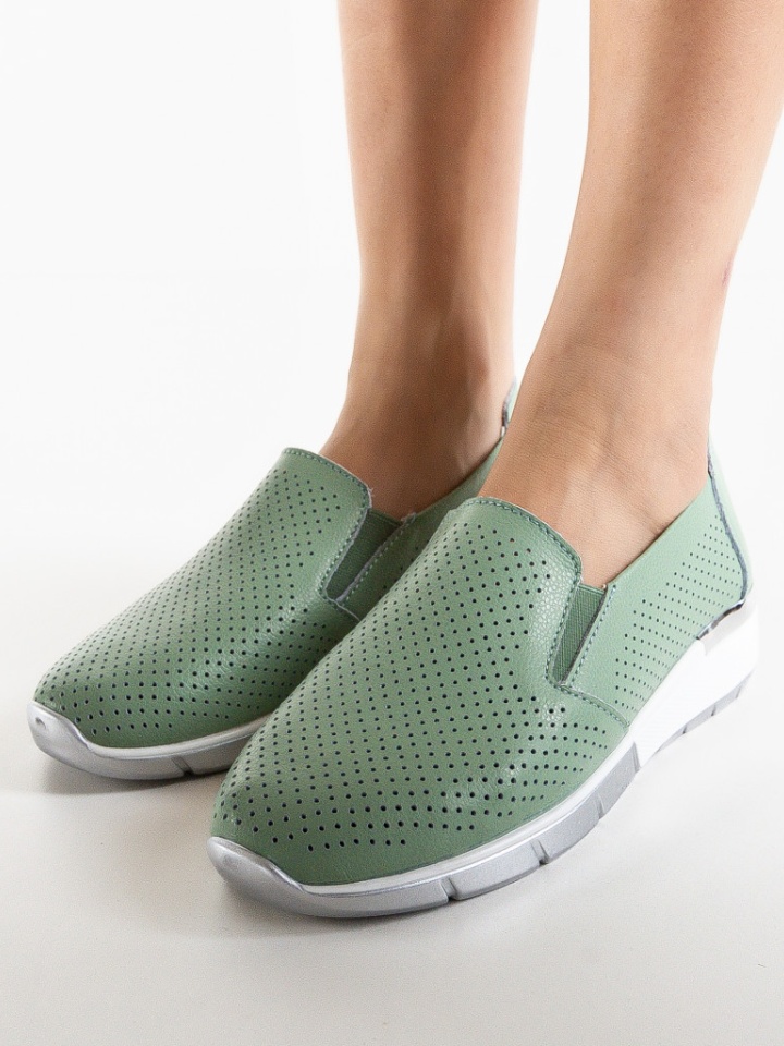 Scarpe casual Verde Pufine - Img 4