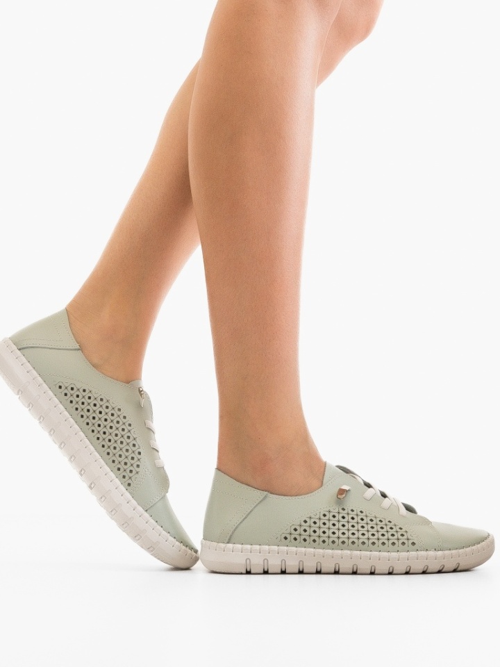 Scarpe casual Verde Rahima - Img 2