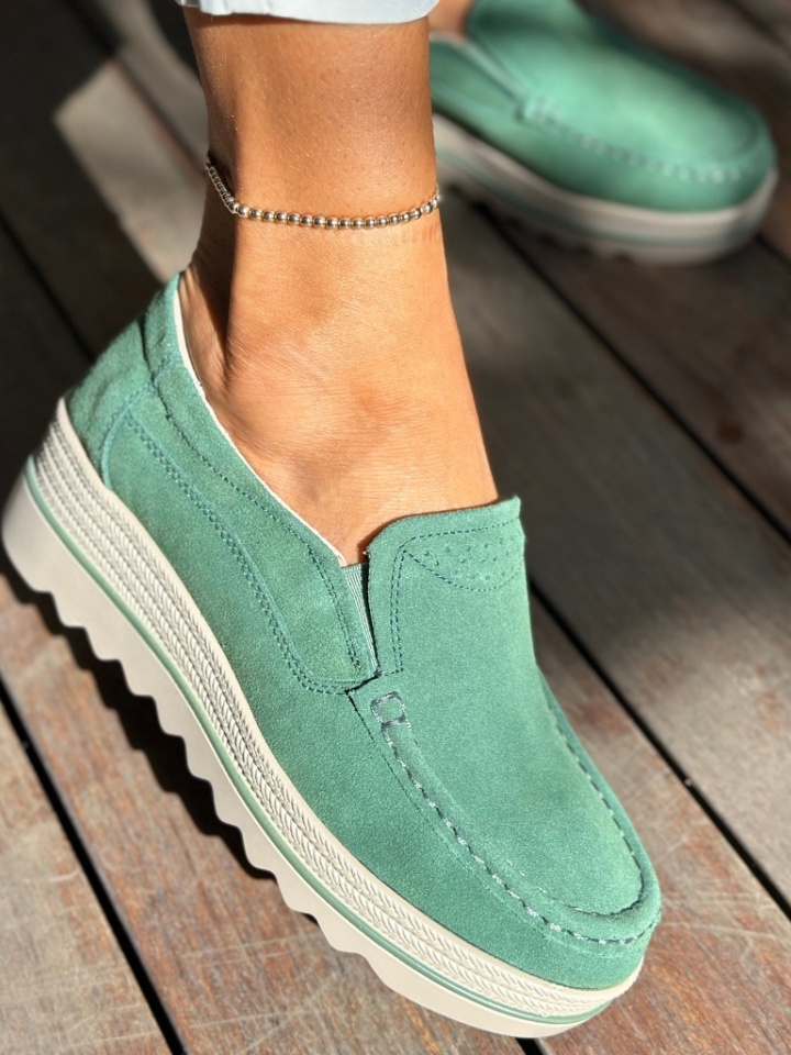 Scarpe casual Verde Smirno - Img 7