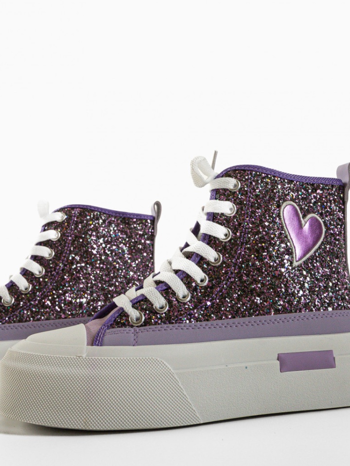Scarpe casual Viola Cuore - Img 6