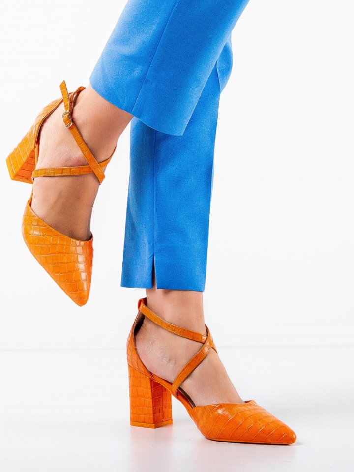 Scarpe da donna Arancioni Azaan - Img 3