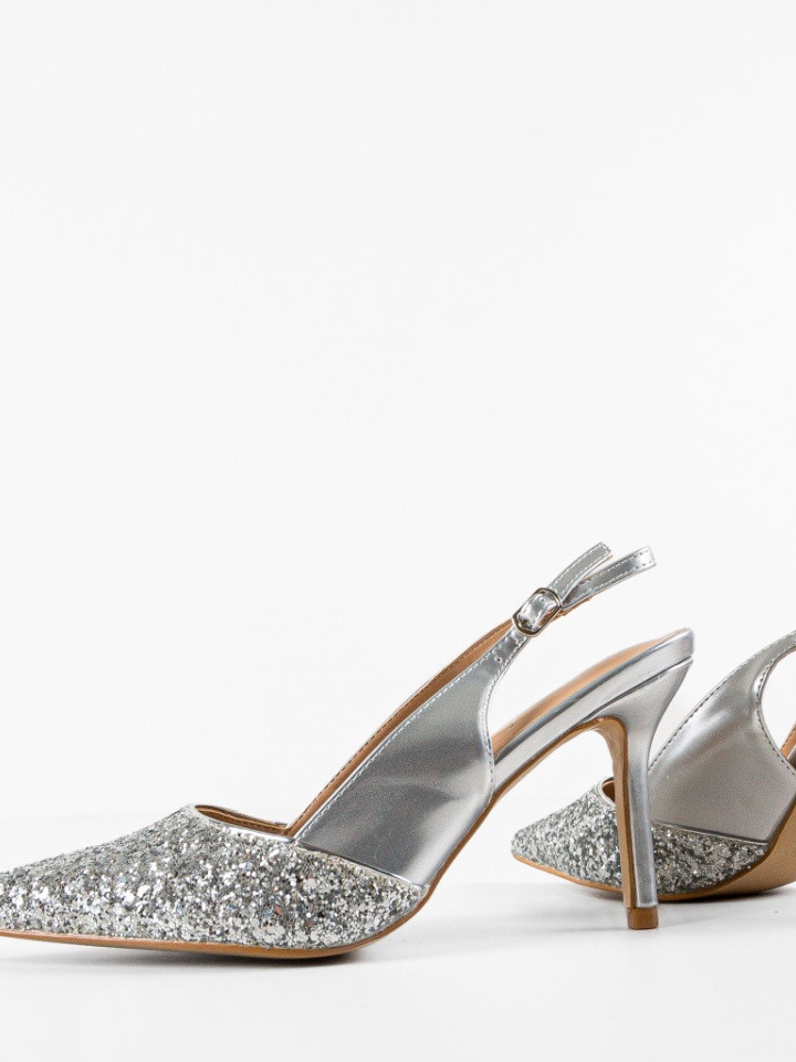 Scarpe da donna Argento Aamin - Img 6