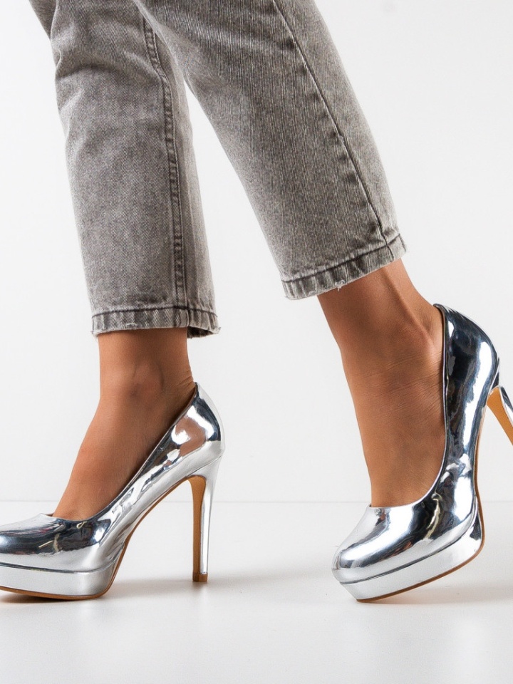 Scarpe da donna Argento Diko - Img 10