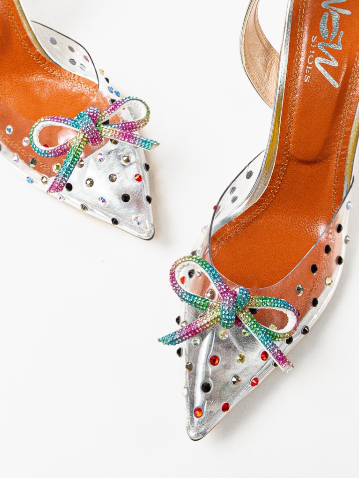 Scarpe da donna Argento Karambol - Img 13