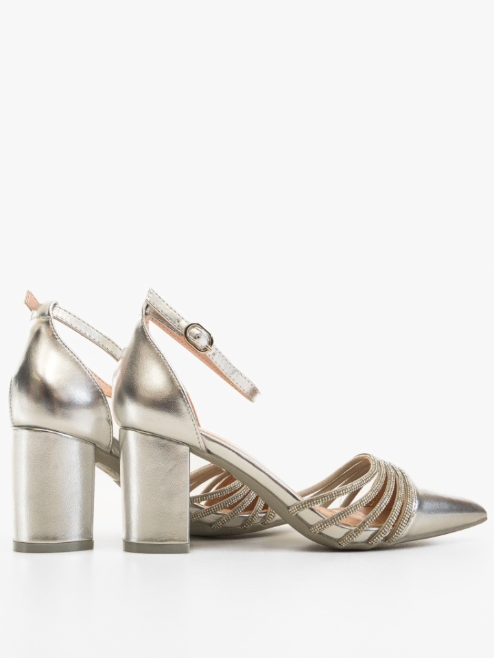 Scarpe da donna Argento Meny - Img 2