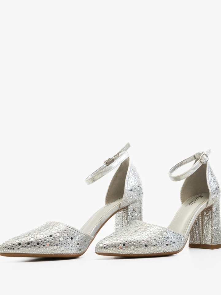 Scarpe da donna Argento Plyka - Img 4