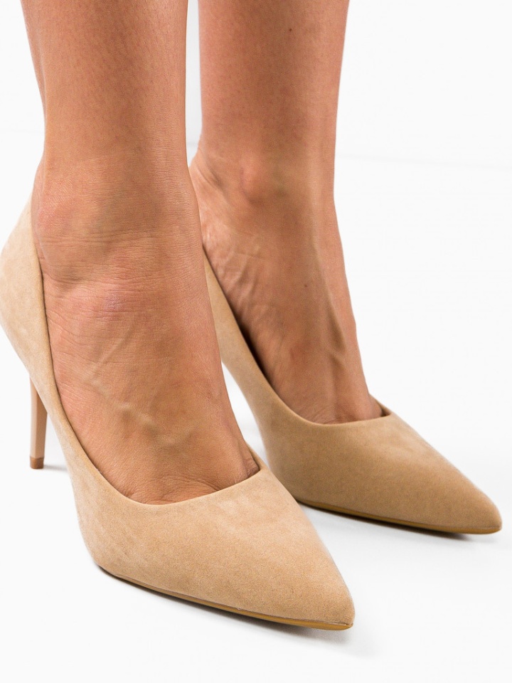 Scarpe da donna Beige Benito - Img 3