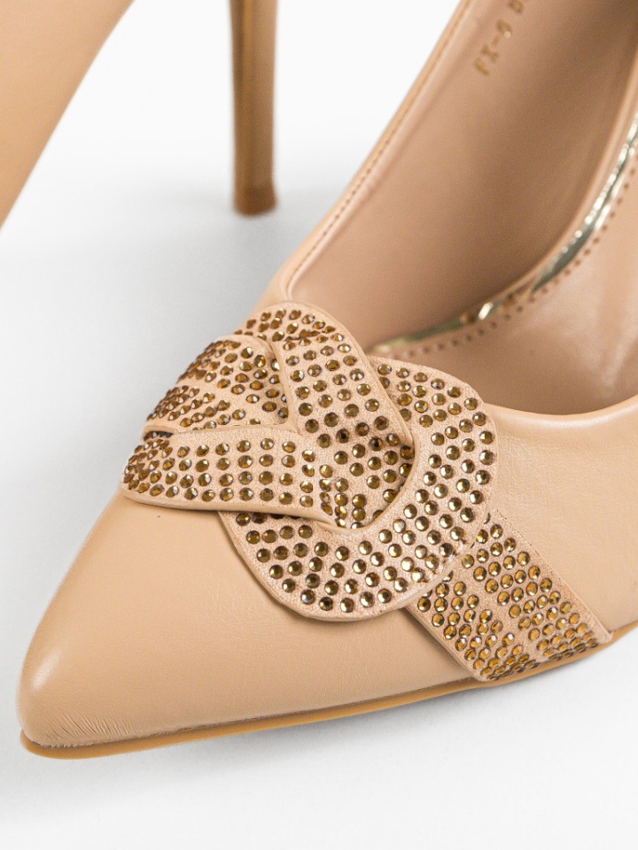 Scarpe da donna Beige Brown - Img 4
