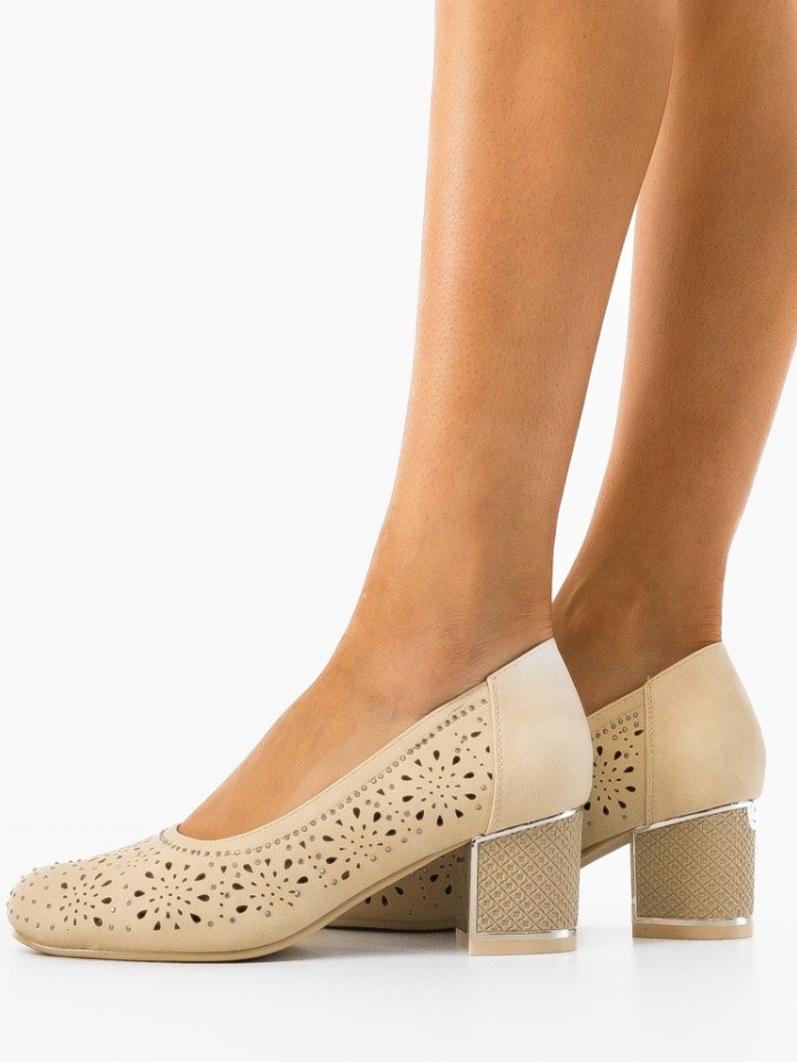 Scarpe da donna Beige Curtis - Img 1