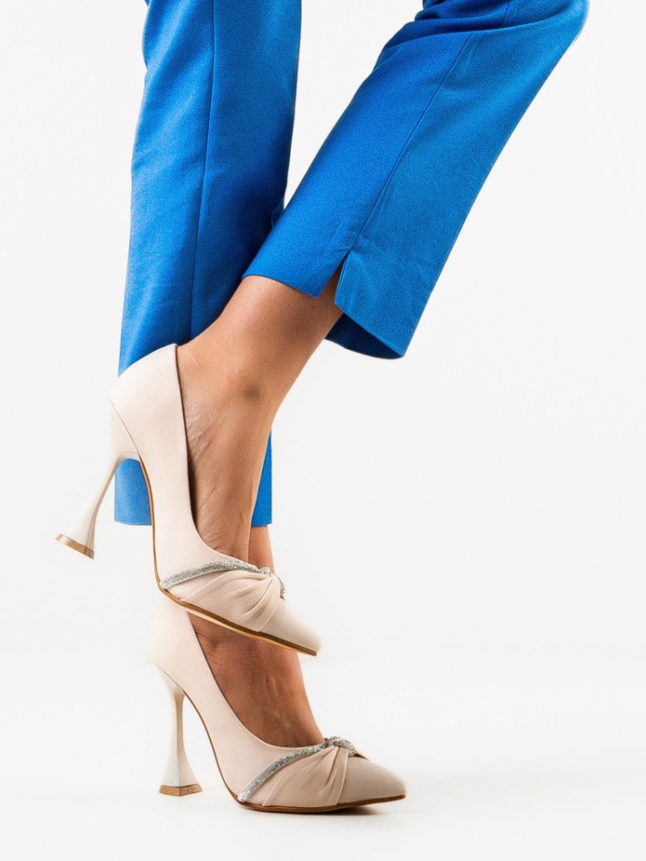 Scarpe da donna Beige Finko - Img 4