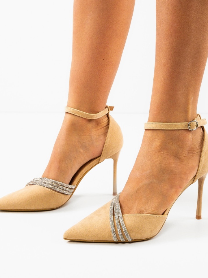 Scarpe da donna Beige Jagger - Img 2