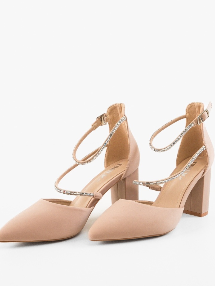 Scarpe da donna Beige Kudia - Img 5