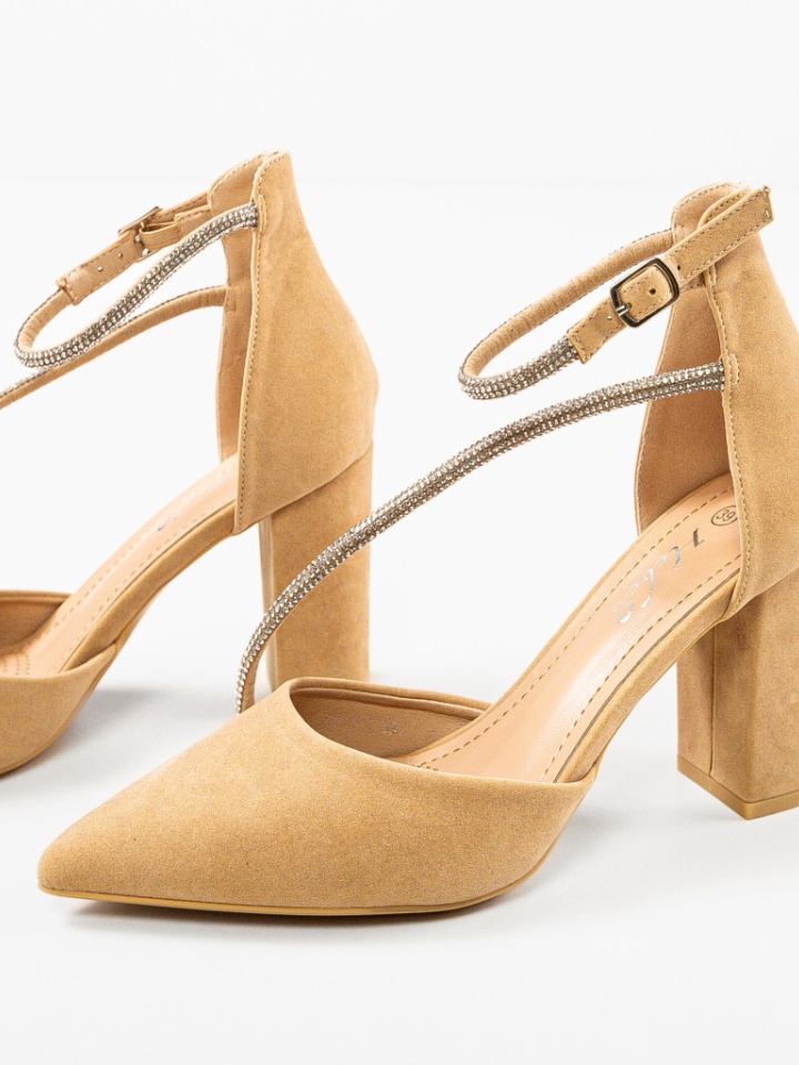 Scarpe da donna Beige Maazauq - Img 6