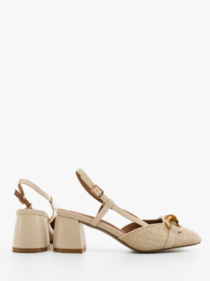 Scarpe da donna Beige Mohsin - Img 4