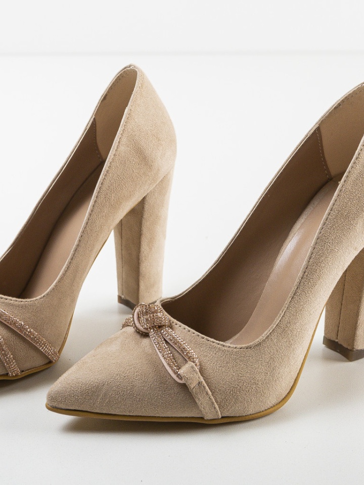 Scarpe da donna Beige Otbal - Img 6
