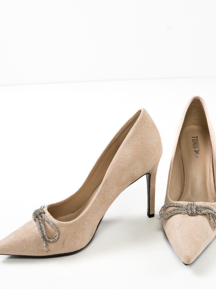 Scarpe da donna Beige Tarsay - Img 4