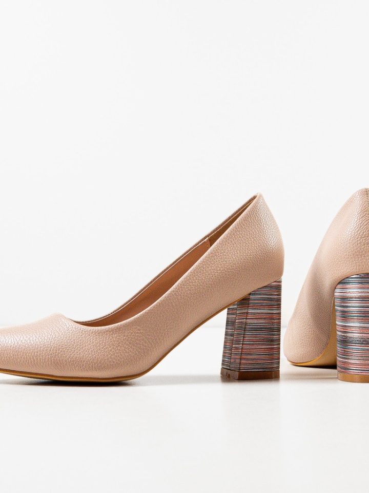 Scarpe da donna Beige Tuka - Img 16