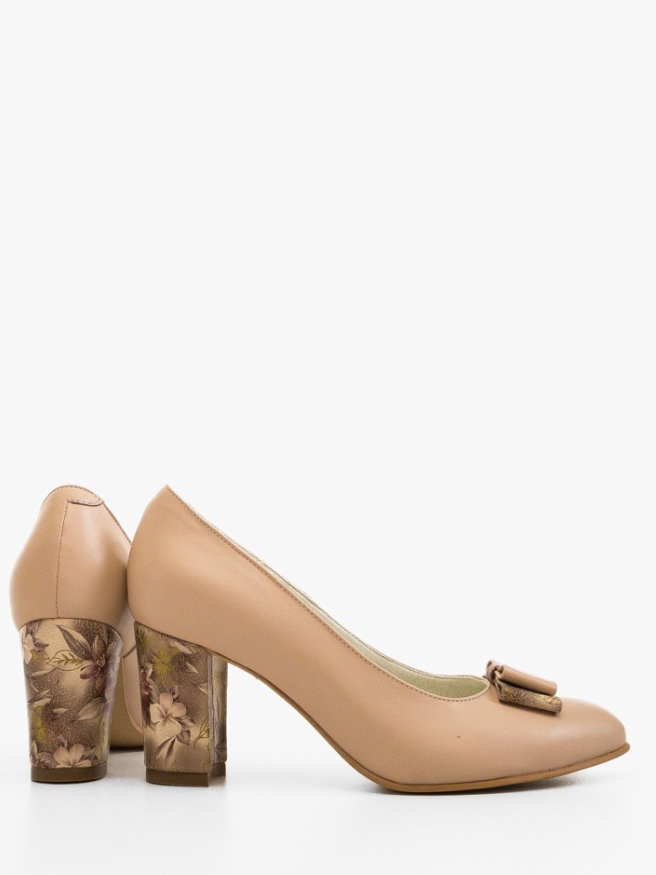 Scarpe da donna Beige Ubra - Img 4