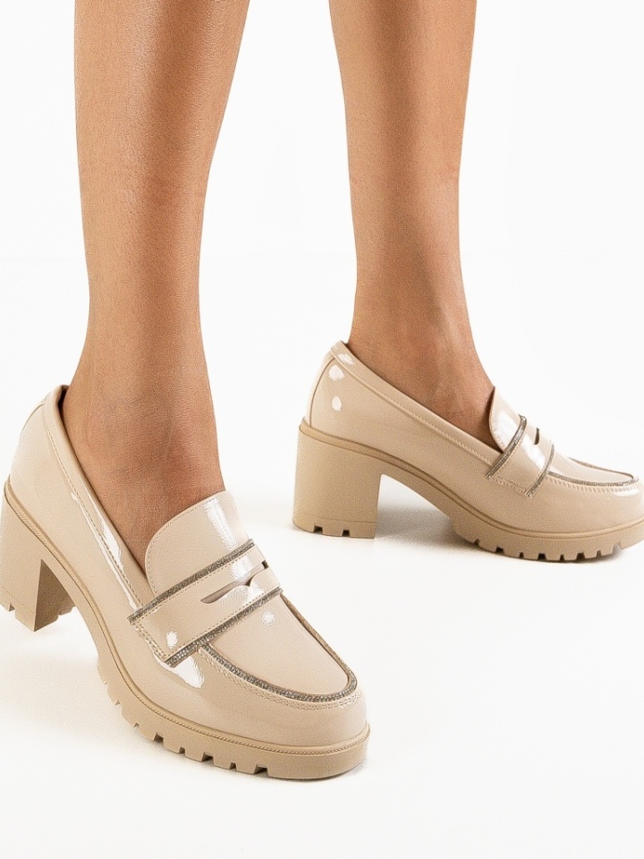 Scarpe da donna Beige Ward - Img 1
