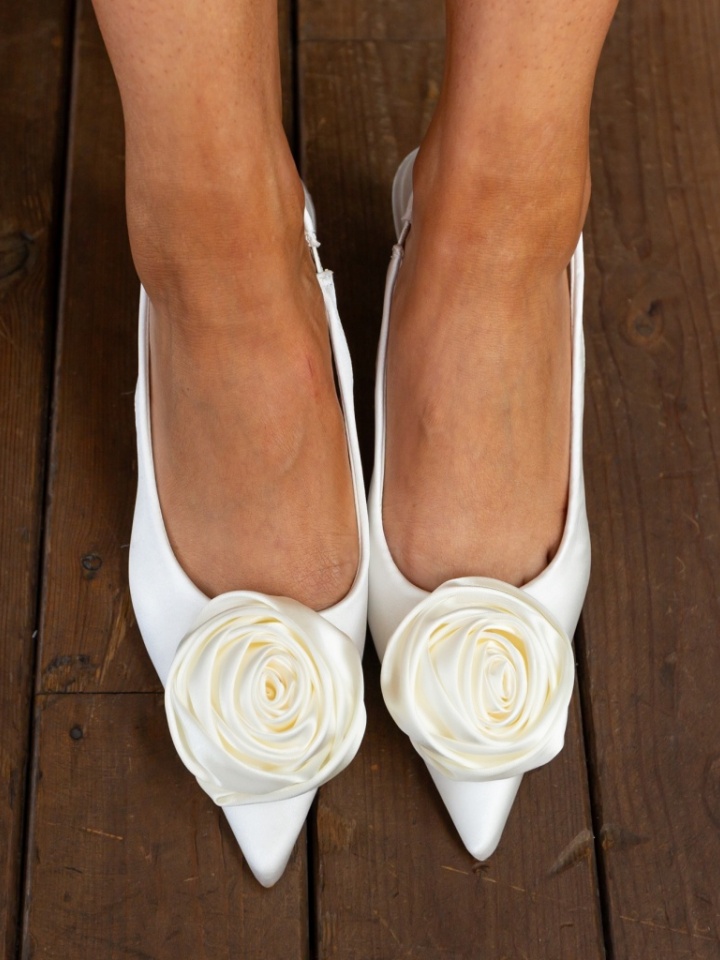 Scarpe da donna Bianche Ava - Img 11