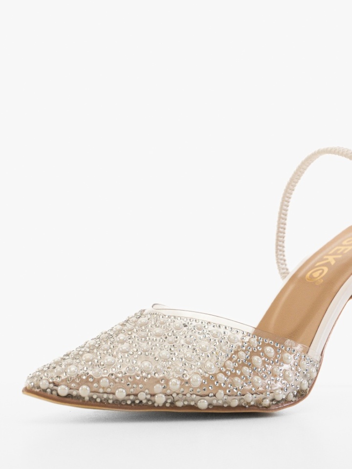 Scarpe da donna Bianche Beto - Img 5
