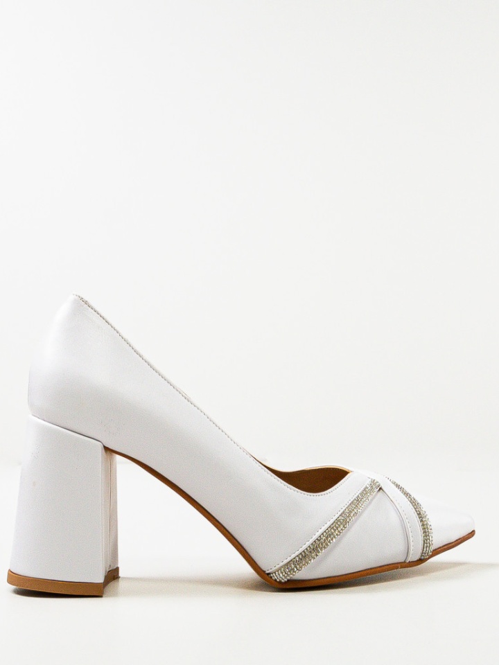 Scarpe da donna Bianche Crysta - Img 4
