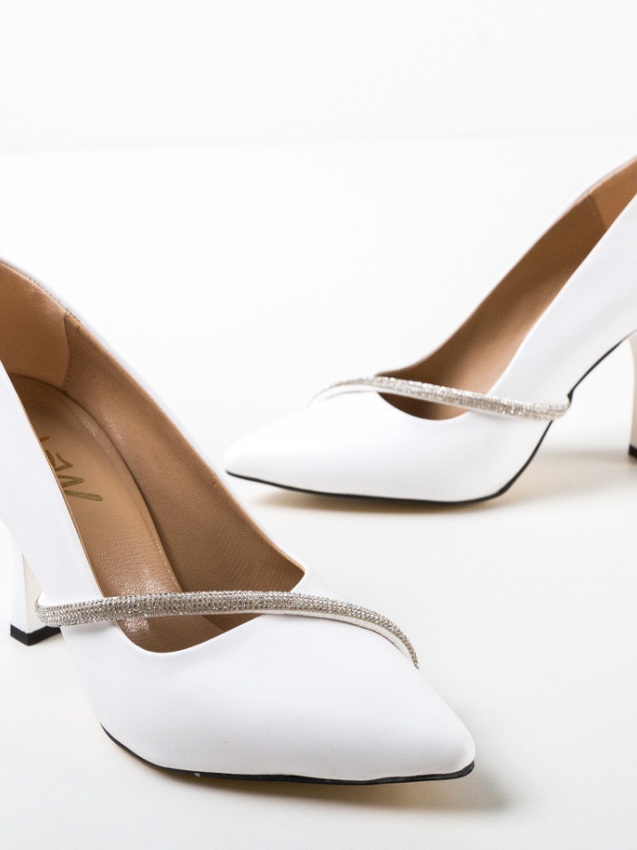 Scarpe da donna Bianche Kimol - Img 12