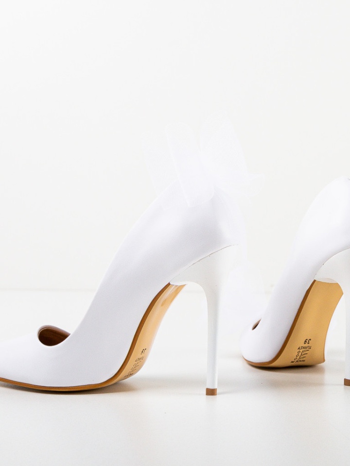 Scarpe da donna Bianche Merlyn - Img 14