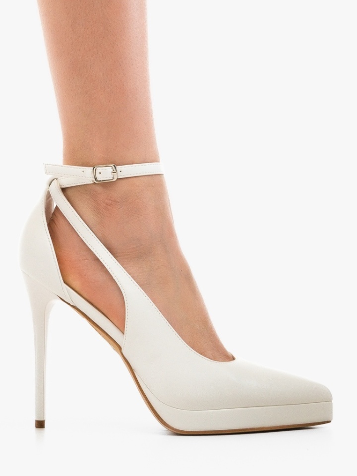 Scarpe da donna Bianche Mullen - Img 3