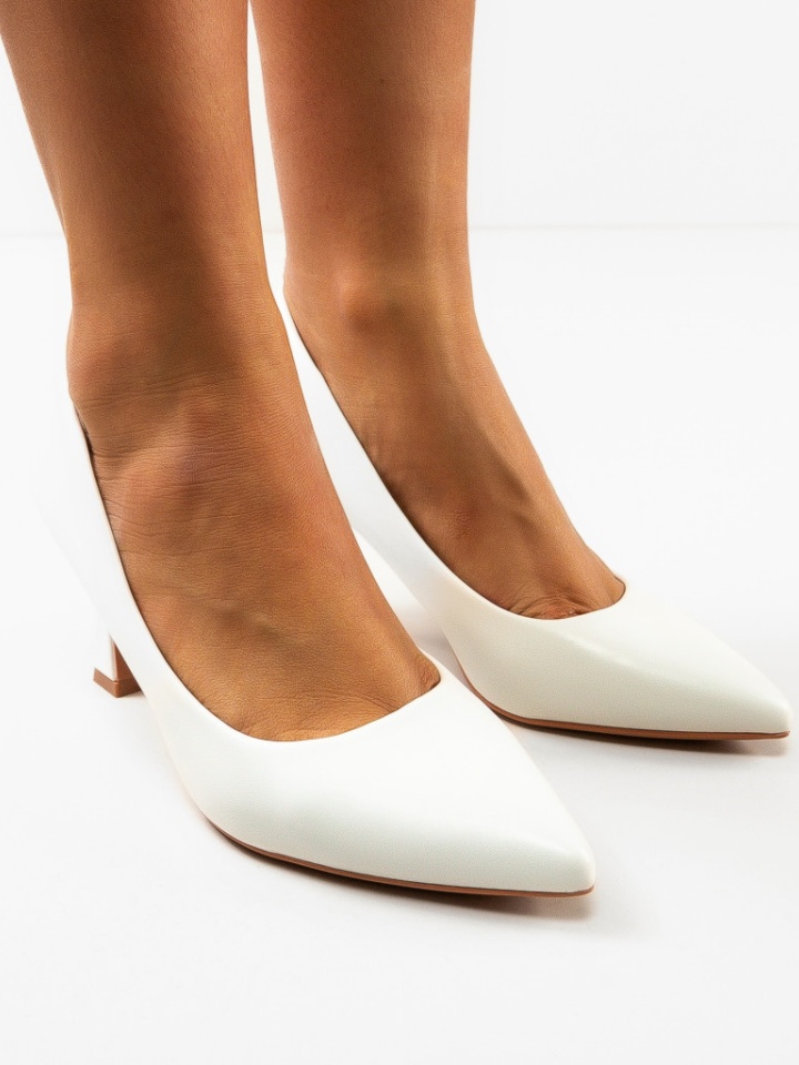 Scarpe da donna Bianche Olajyt - Img 3