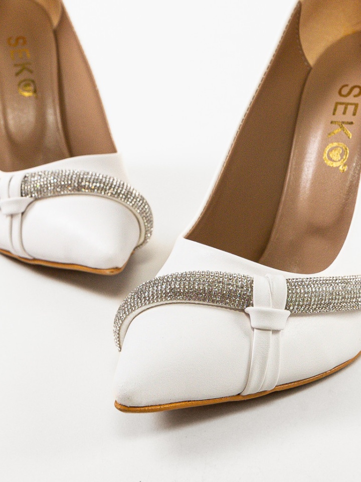 Scarpe da donna Bianche Pynay - Img 5