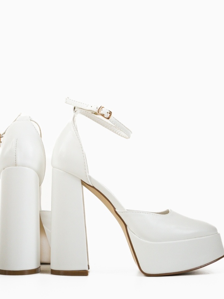 Scarpe da donna Bianche Reuben - Img 6