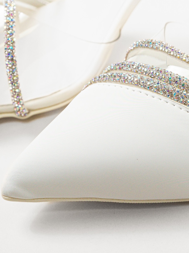 Scarpe da donna Bianche Simiso - Img 6