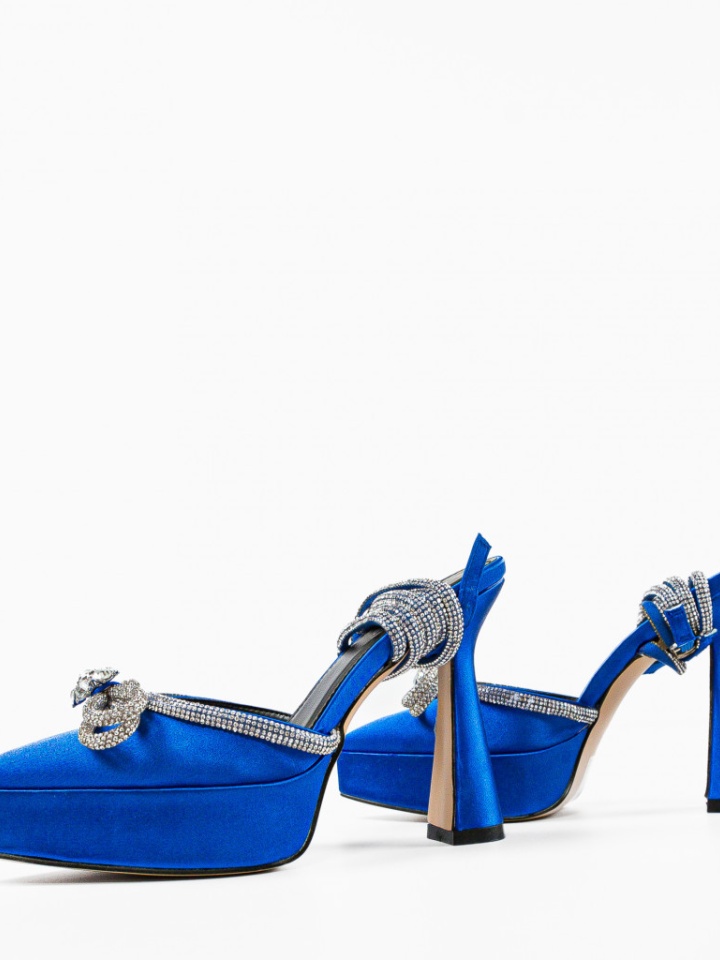 Scarpe da donna Blu Mariette - Img 7