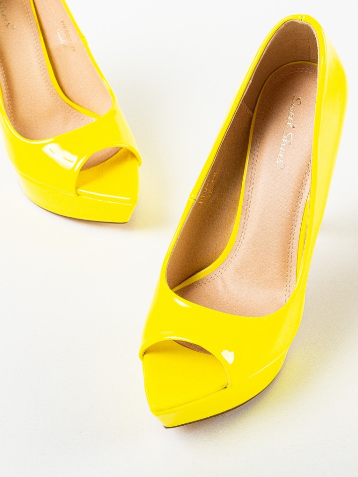 Scarpe da donna Gialle Ferguson - Img 7