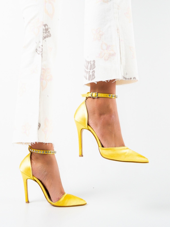Scarpe da donna Gialle Tanos - Img 3