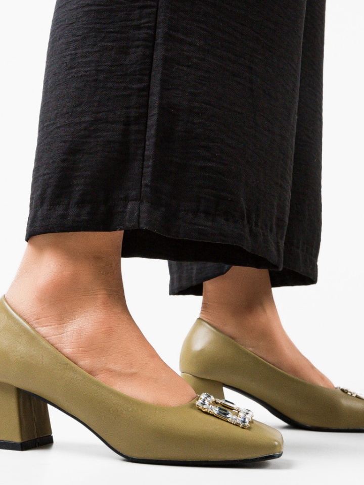 Scarpe da donna Khaki Blevins - Img 2