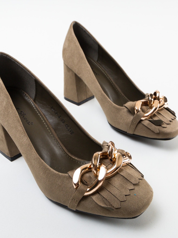 Scarpe da donna Khaki Kalow - Img 14