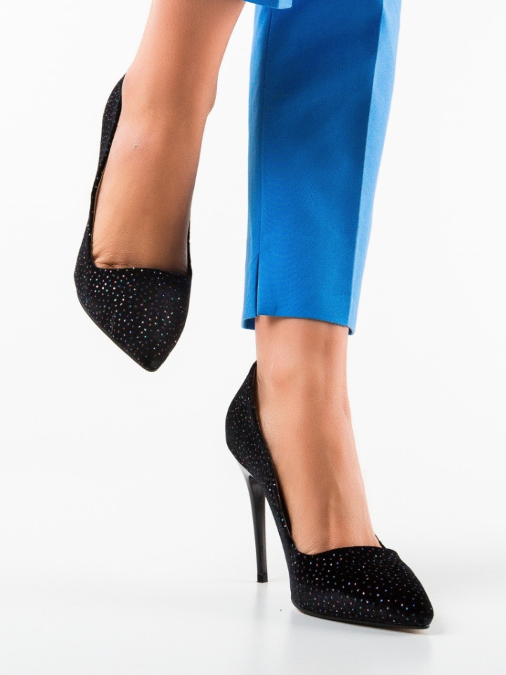 Scarpe da donna Nere Broba - Img 4