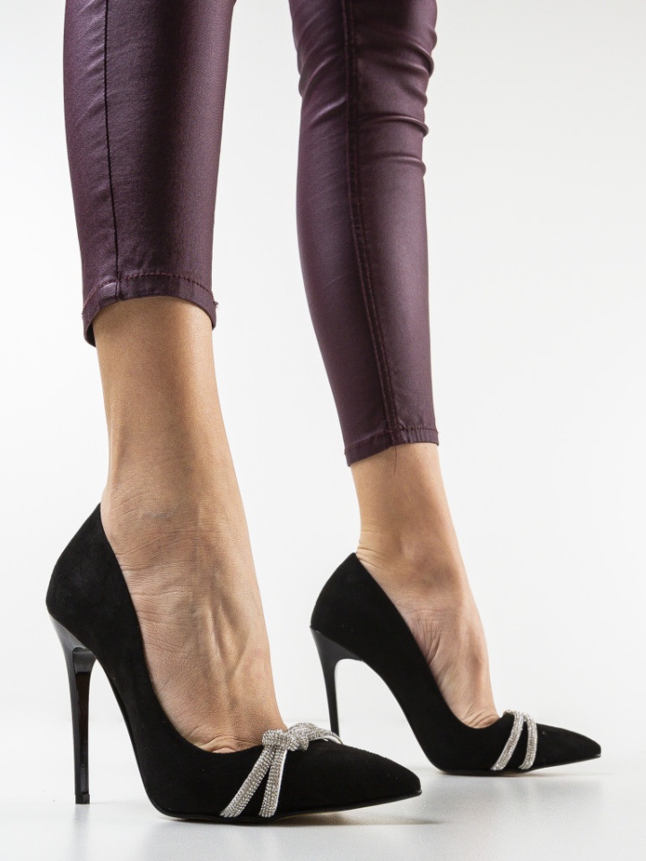 Scarpe da donna Nere Casette - Img 2